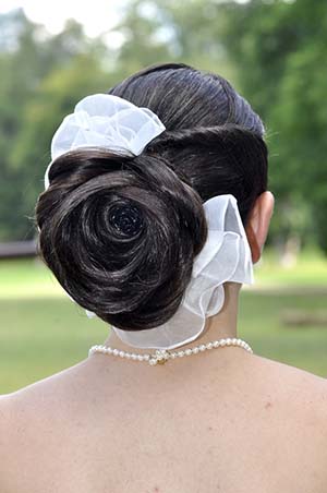 chignon arabe