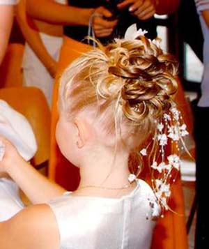 chignon fille