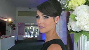 chignon hotesse de l air