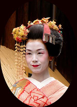 chignon japonais