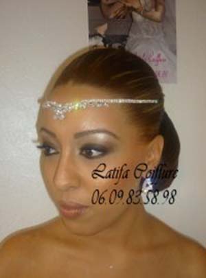 chignon libanais mariage