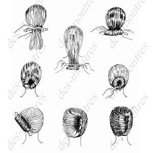 chignon magique