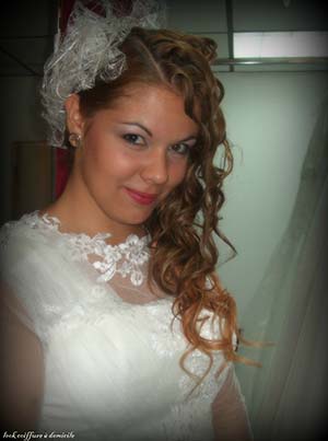 chignon mariage sur le cote
