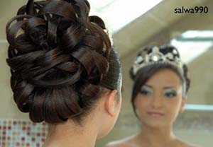 chignon mariage