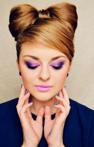 chignon noeud