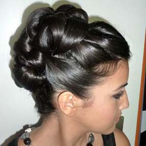 chignon pour enfant