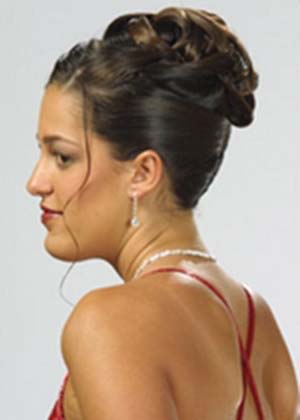 chignon pour mariage