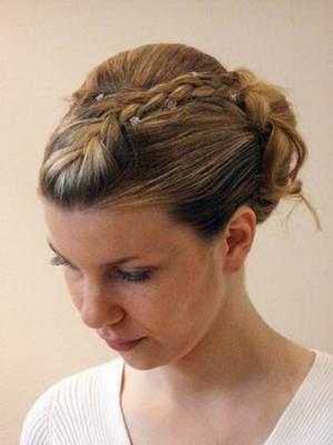 chignon simple
