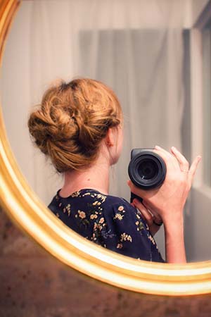 chignon vite fait