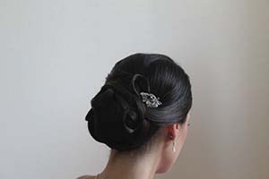chignons bas