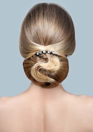 chignons de mariage