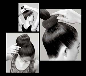 chignons facile