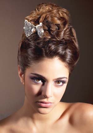 chignons haut