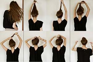 comment se faire un chignon simple