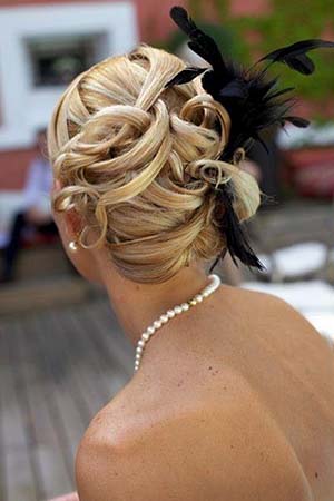modele chignon moderne