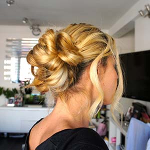 modele de chignon moderne