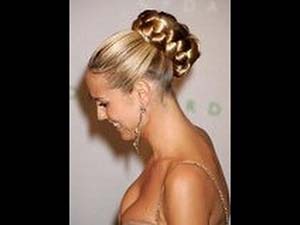 tuto coiffure chignon tresse