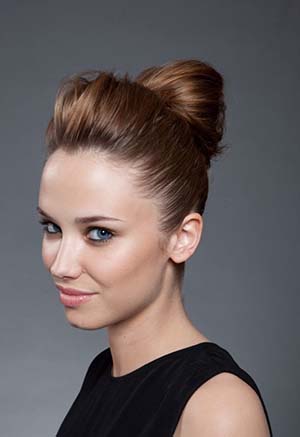 un chignon